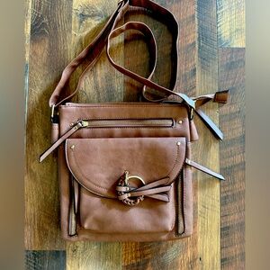 Faux leather crossbody bag, Target